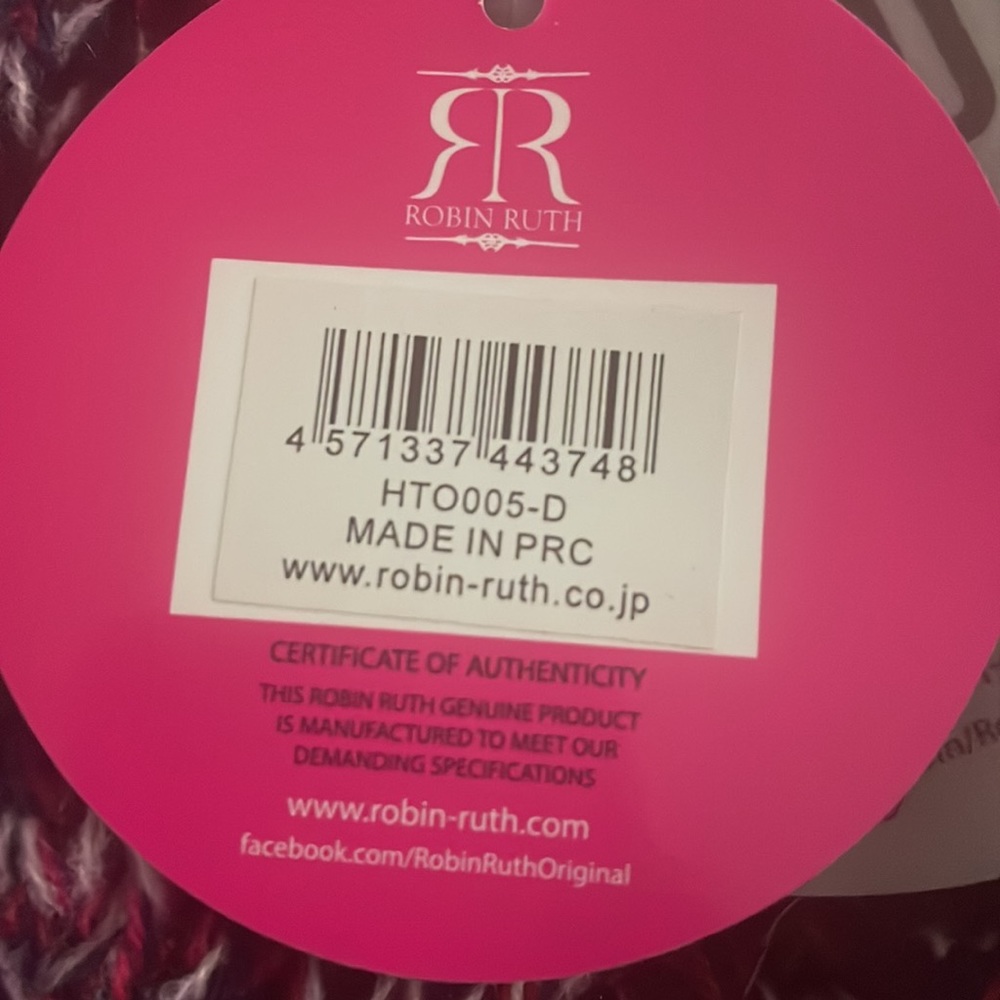 ORIGINAL FROM JAPAN- RUBIN RUTH BEANIE - Picture 10 of 10